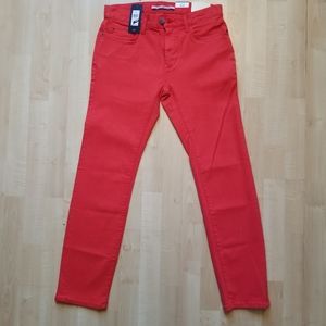 🆕️ SOLD Tommy Hilfiger Slim Stretch Red Jean's.